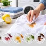 How to Remove Common Stains from Clothes