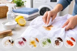 How to Remove Common Stains from Clothes