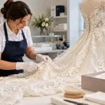 How to Clean a Wedding Dress After the Wedding